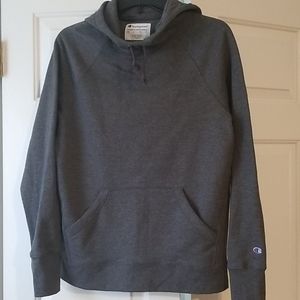 Hoodie sweatshirt. Gray. Small